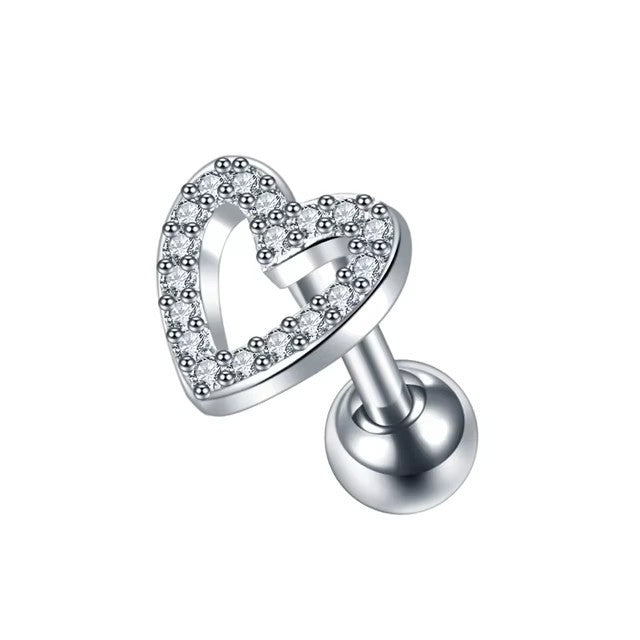 Stainless Steel Micro-inlaid Special-interest Design Butterfly Zircon Earrings