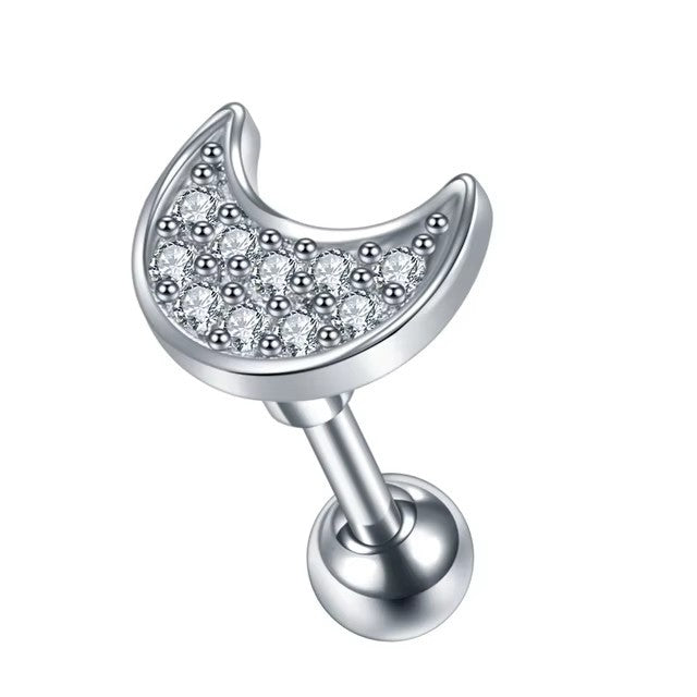Stainless Steel Micro-inlaid Special-interest Design Butterfly Zircon Earrings